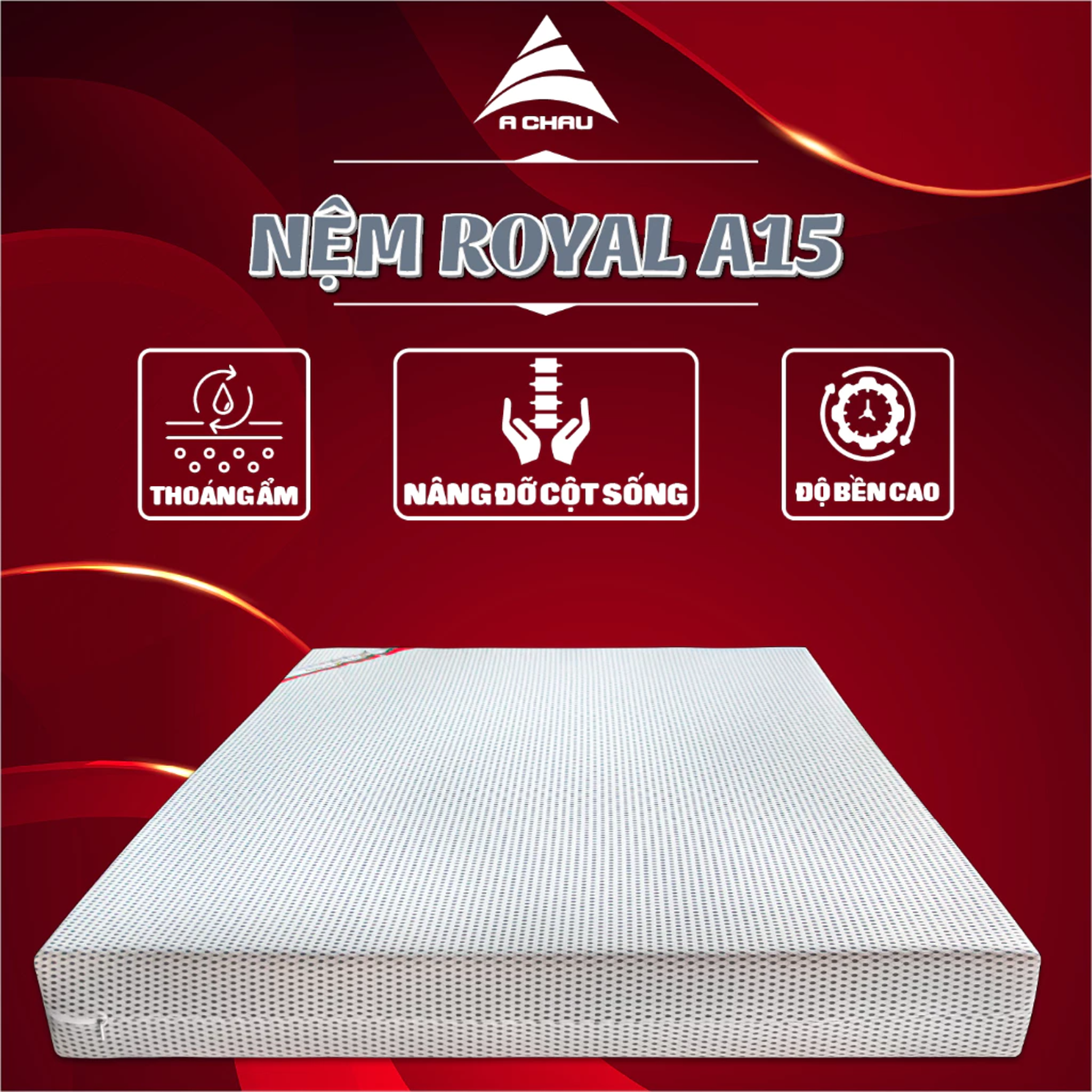 Nệm Cao Su Khoa Học Royal A15